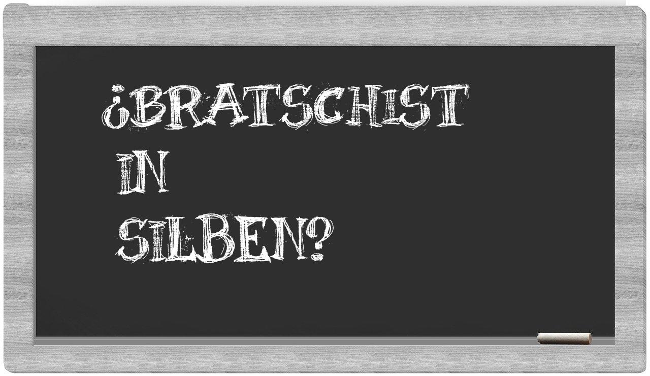 Bratschist in syllables
