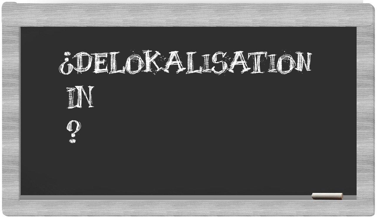 ¿Delokalisation en sílabas?