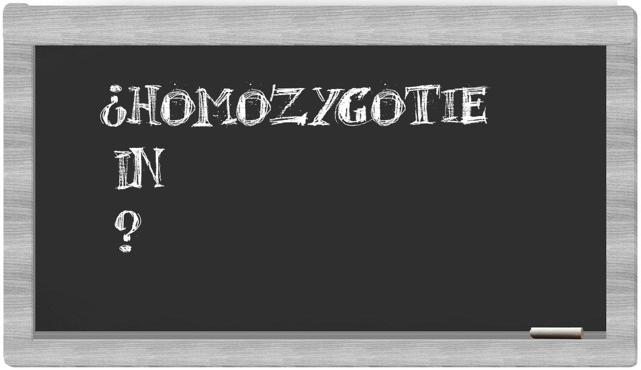 ¿Homozygotie en sílabas?