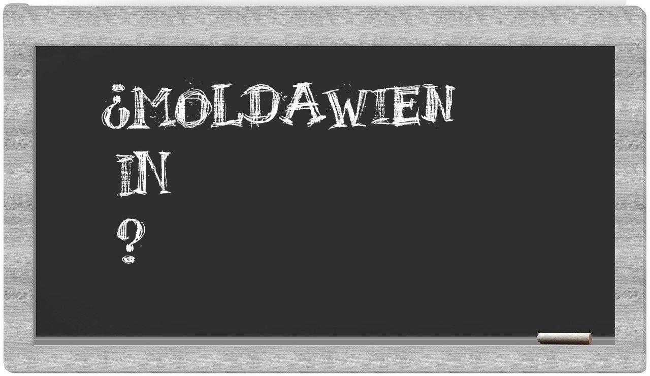 ¿Moldawien en sílabas?
