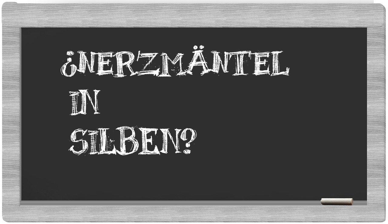 Nerzmäntel in syllables